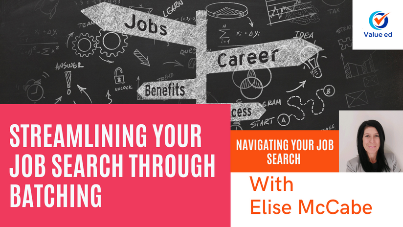 Navigating Your Job Search Session - Streamlining Your Job Search Through Batching